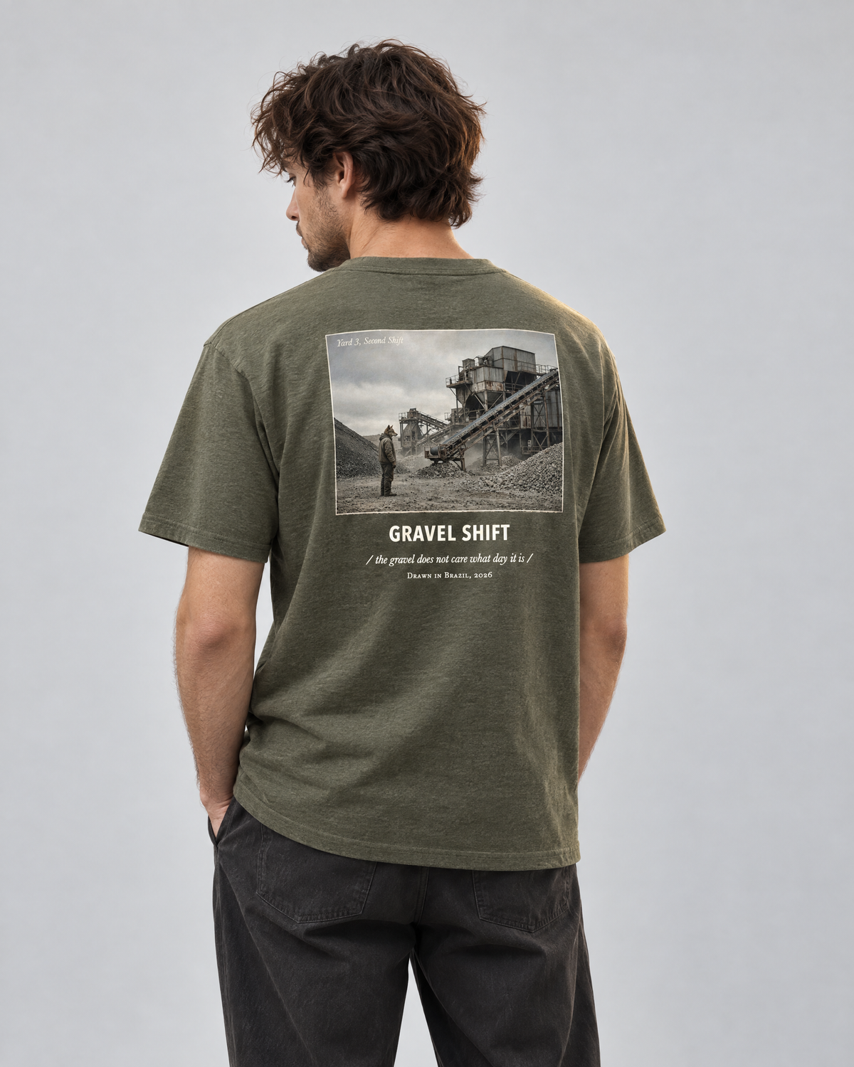 GRAVEL SHIFT — editorial photograph