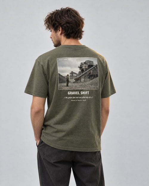 GRAVEL SHIFT — editorial photograph